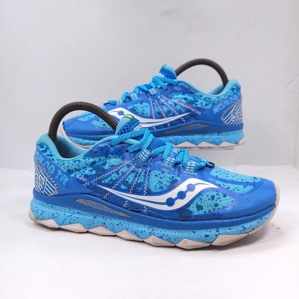 Saucony Nomad TR Athletic Lace Up Shoe Womens Size 7.5 S10287-3 Blue - Picture 6 of 9